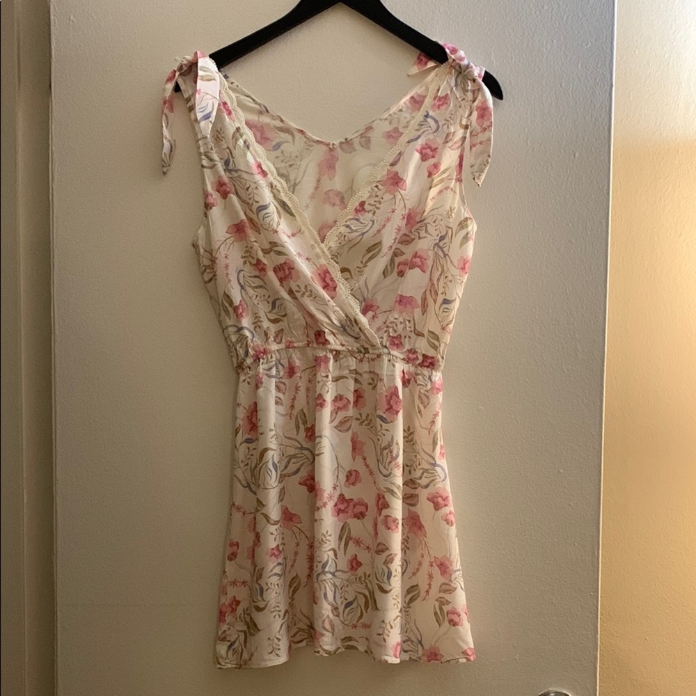 Floral Pink Chemise